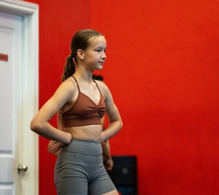 Teen girl at Tusk Athletics